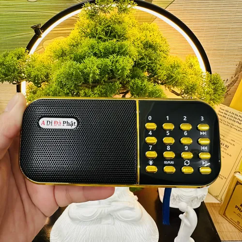 Máy Niệm Phật-Máy Nghe Pháp Chất Lượng Cao- Sẵn 54 Bài Niệm Phật- có 2 pin