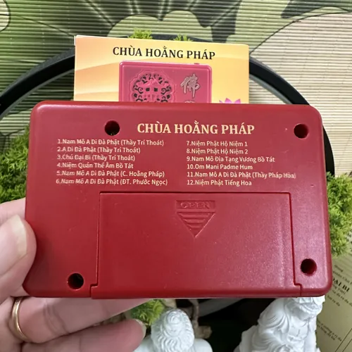 Máy niệm phật 12 bài