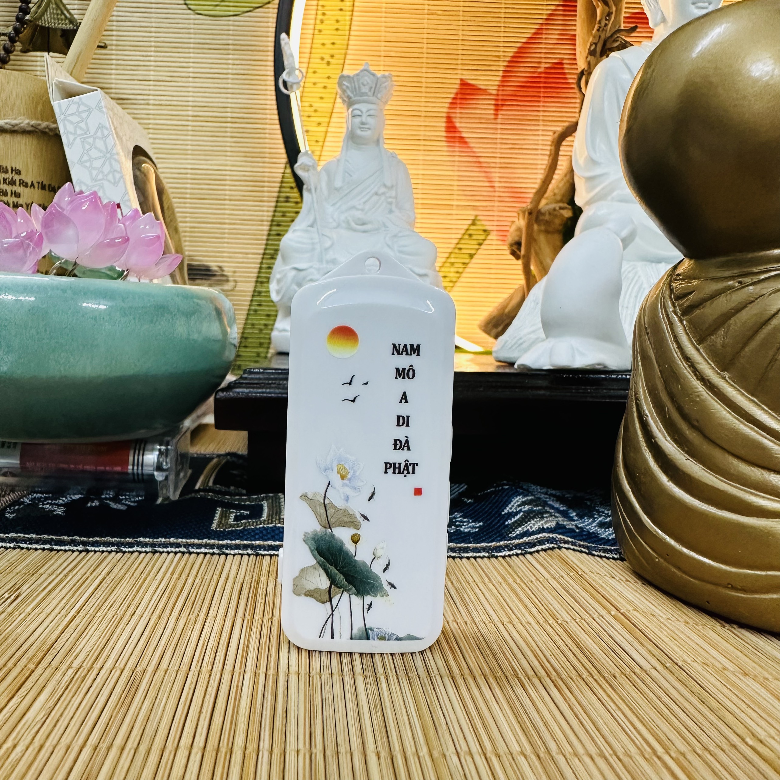 Máy Niệm Phật Mini 56 bài có sẵn - Máy Niệm Phật Tí Hon đeo cổ