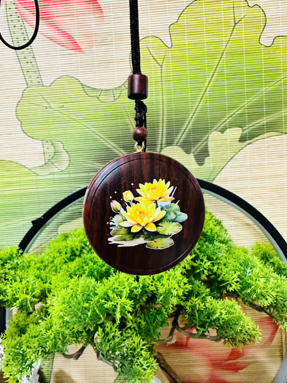Máy niệm phật sen tròn