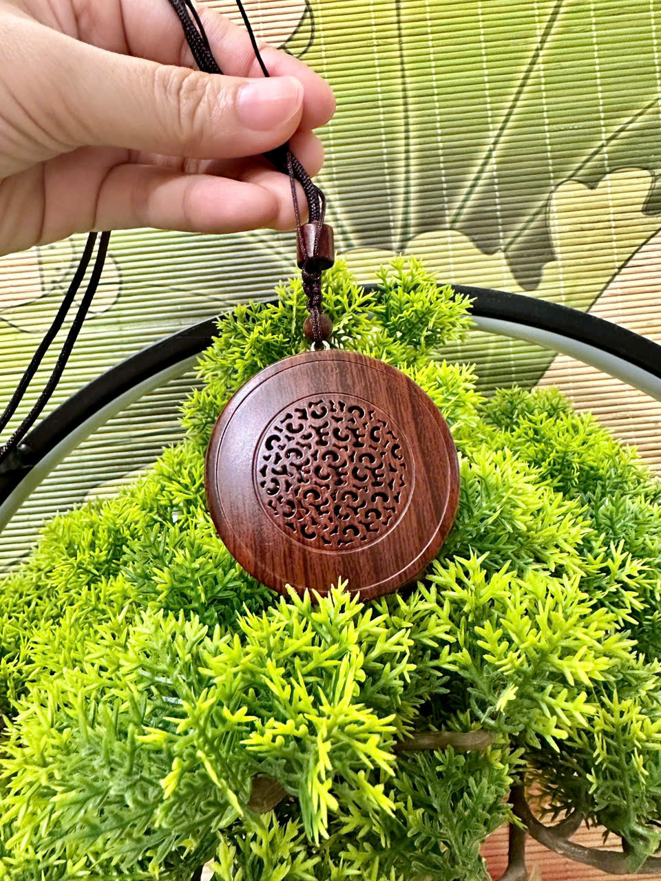 Máy niệm phật sen tròn