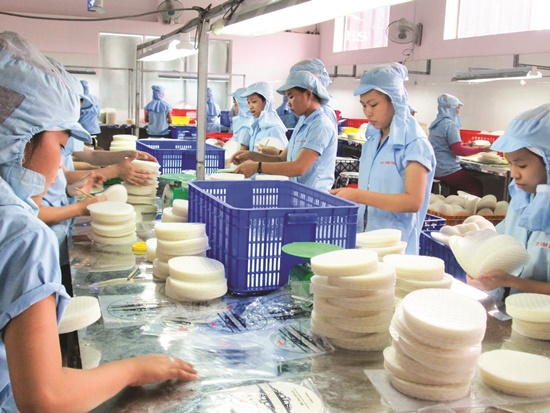 Sản phẩm bánh tráng xuất khẩu hiện nay đang được các thị trường Nhật, Mỹ, Pháp.. rất ưa chuộng Sản phẩm bánh tráng xuất khẩu hiện nay đang được các thị trường Nhật, Mỹ, Pháp.. rất ưa chuộng