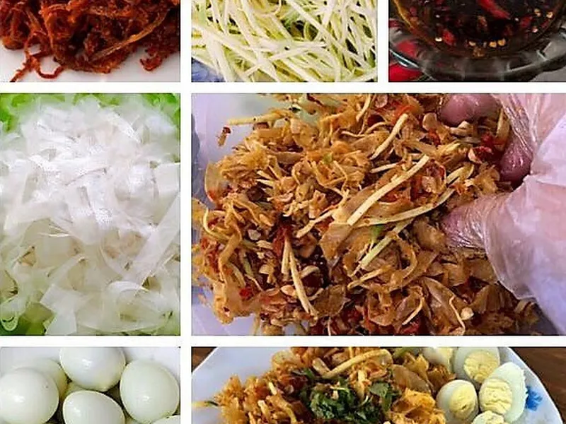 Cách làm món bánh tráng trộn cực đơn giản