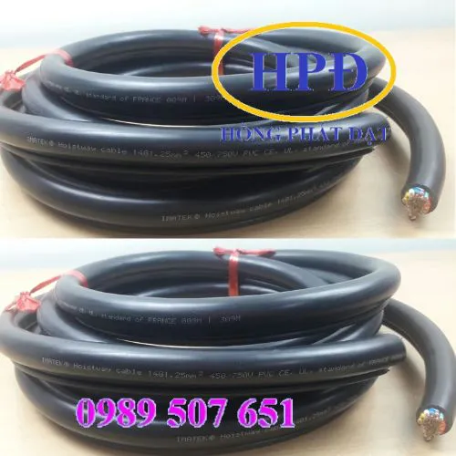 Cáp điều khiển 14Cx1.25mm cho tay bấm cầu trục