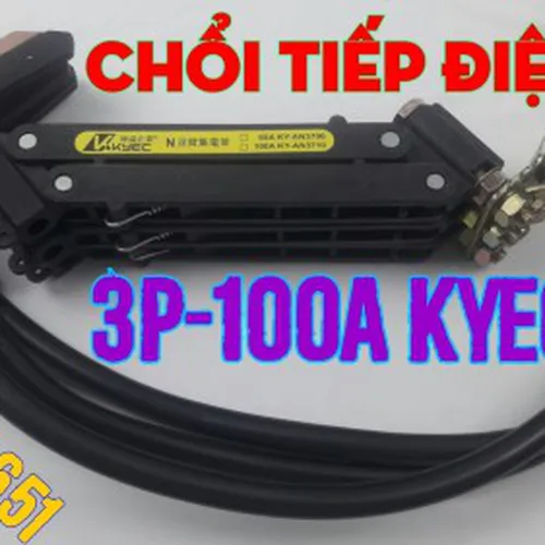 Chối quét điện 3P-100A cho cầu trục