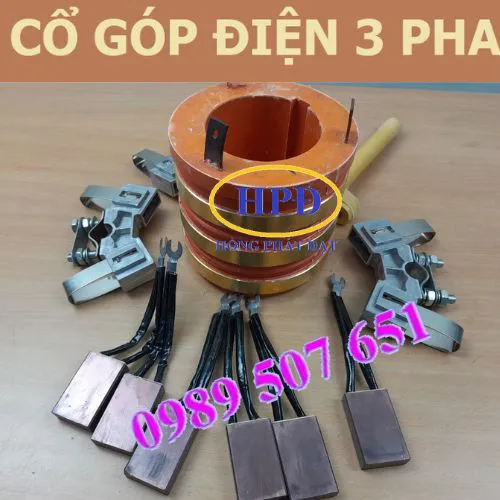 Cổ góp điện 3 pha