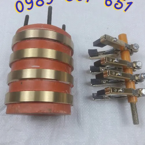 Cổ góp điện 4 pha trục 40