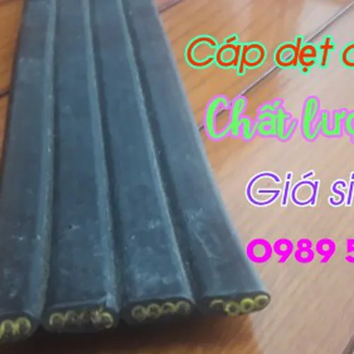Dây cáp dẹt cầu trục