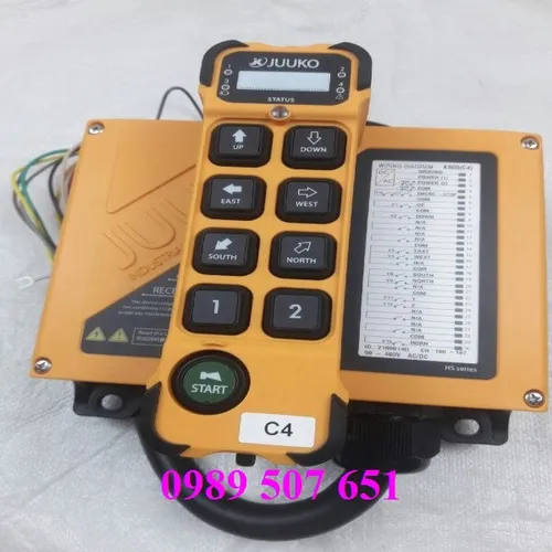 Điều khiển từ xa cầu trục Juuko K800