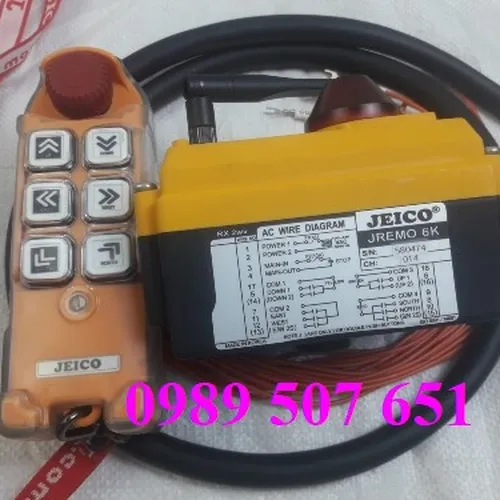 Điều khiển từ xa Jeico 6KB Hàn Quốc