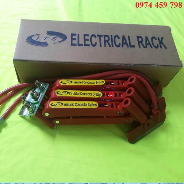 Chổi tiếp điện cầu trục ITS 3P 60A Chổi tiếp điện cầu trục ITS 3P 60A