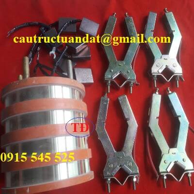 Cổ góp điện 4 pha Cổ góp điện 4 pha