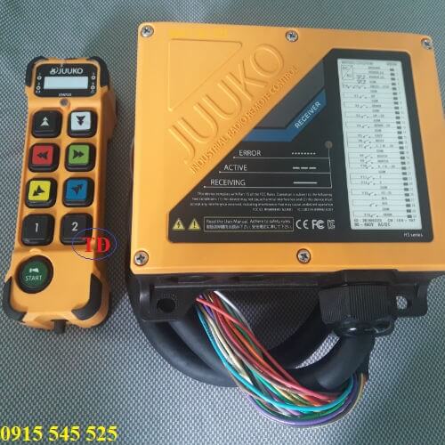 Điều khiển từ Juuko K800, K808 cho cầu trục Điều khiển từ Juuko K800, K808 cho cầu trục