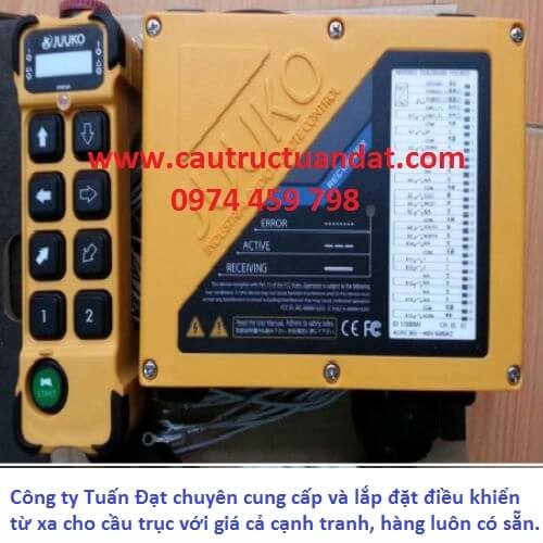 Điều khiển từ Juuko K800, K808 cho cầu trục Điều khiển từ Juuko K800, K808 cho cầu trục