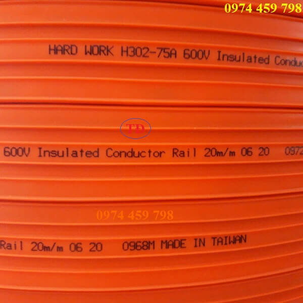 Ray điện an toàn cầu trục hãng Hard Work Ray điện an toàn cầu trục hãng Hard Work