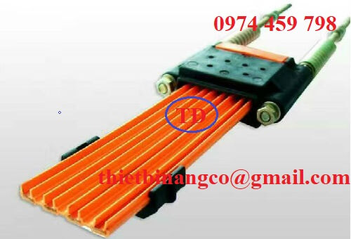 Ray điện an toàn cầu trục Ray điện an toàn cầu trục