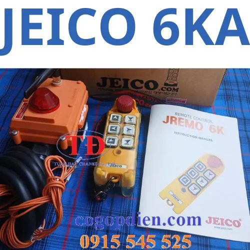 Điều khiển từ xa Jeico 6KA Hàn Quốc