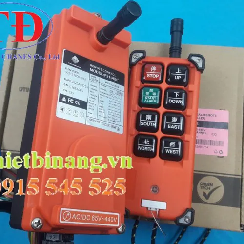 Điều khiển từ xa cầu trục 1 cấp tốc độ F21 E1B