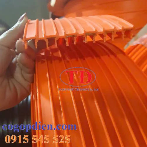 Ray điện an toàn 6P-100A cho cầu trục