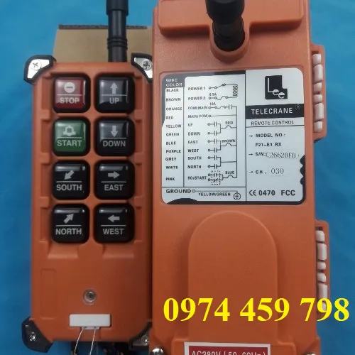 Bộ điều khiển từ xa model F21-E1B hiệu Telecrance