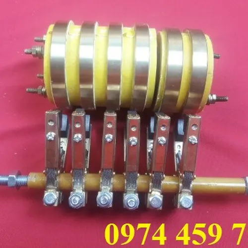 Cổ góp điện 2 pha, 4 pha nhỏ