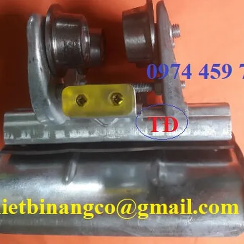 Con lăn treo cáp điện dầm I