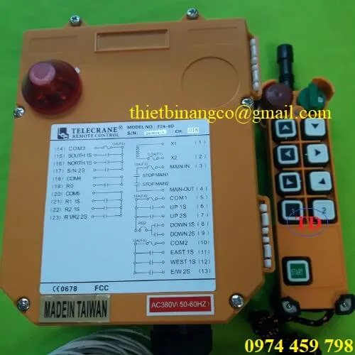Điều khiển từ xa F24-8D cho cầu trục
