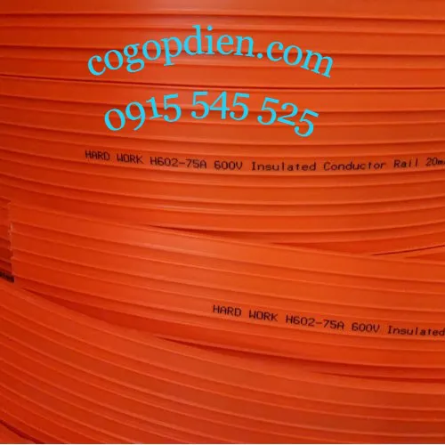 Ray điện an toàn 6P-75A điện ngang cầu trục