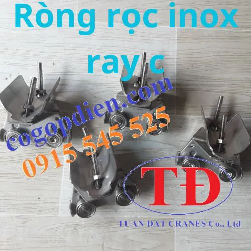 Ròng rọc inox ray C