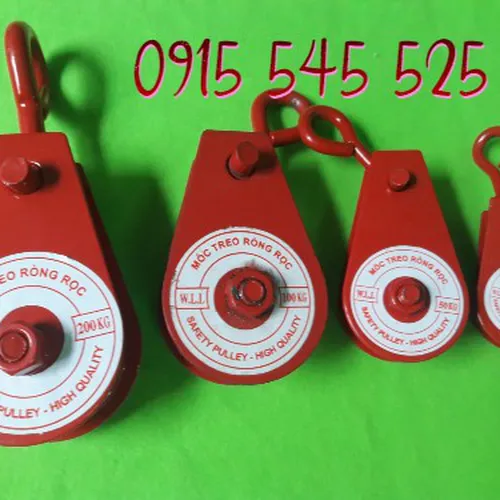 Ròng rọc treo cáp bằng sắt