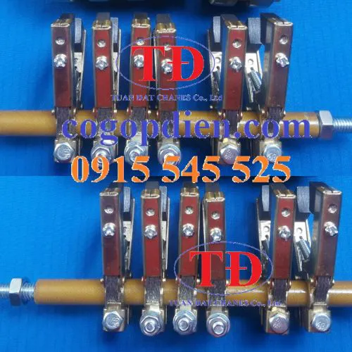 Than cổ góp điện dạng kẹp