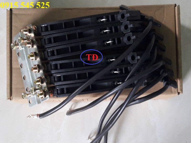 Chổi tiếp điện cầu trục 3P-60A Chổi tiếp điện cầu trục 3P-60A