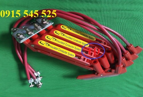 Chổi tiếp điện cầu trục 3P-60A Chổi tiếp điện cầu trục 3P-60A