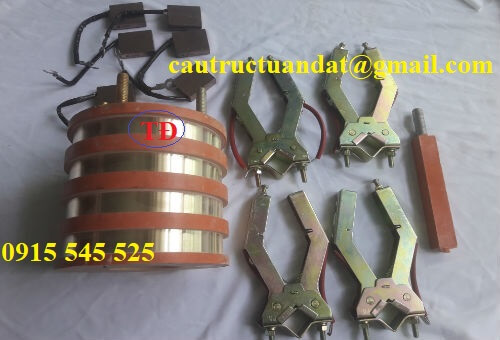 Cổ góp điện 4 pha Cổ góp điện 4 pha