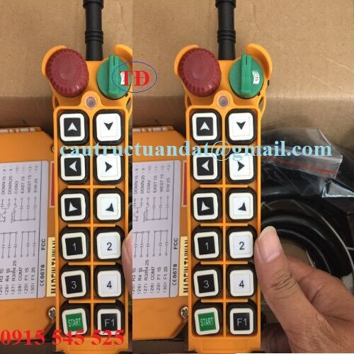 Bộ phát của điều khiển từ cầu trục F24-12D Bộ phát của điều khiển từ cầu trục F24-12D