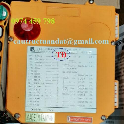 Bộ thu điều khiển từ xa cầu trục F24-12D Bộ thu điều khiển từ xa cầu trục F24-12D