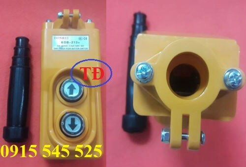 Tay bấm điều khiển trực tiếp cho cầu trục và động cơ Tay bấm điều khiển trực tiếp cho cầu trục và động cơ