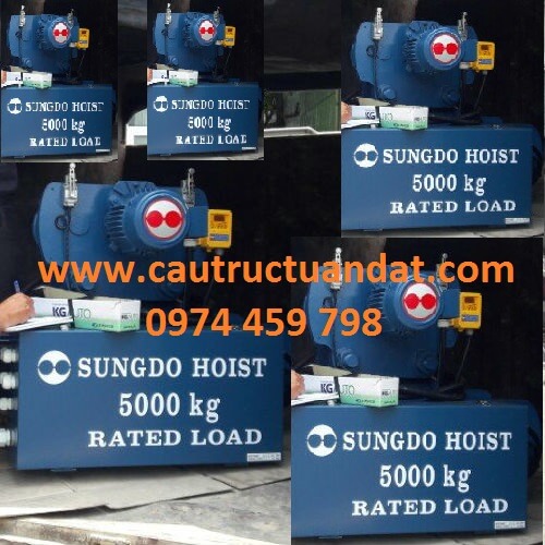 Palang cầu trục hiệu Sungdo Palang cầu trục hiệu Sungdo