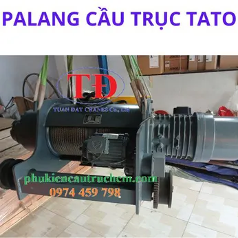 Palang cáp điện 3 tấn dầm đôi Tato chính hãng