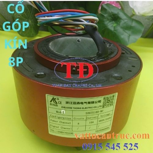 Cổ góp điện kín SRH75180-8P