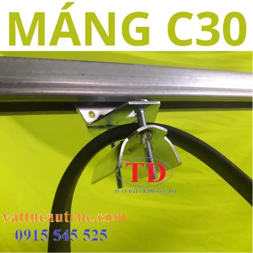 Máng C30 cầu trục