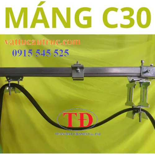 Máng C30 cầu trục