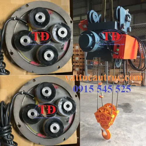 Cuộn hút phanh palang Fitop Đài Loan