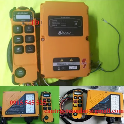 Điều khiển từ xa cầu trục Juuko K600, K602, K606