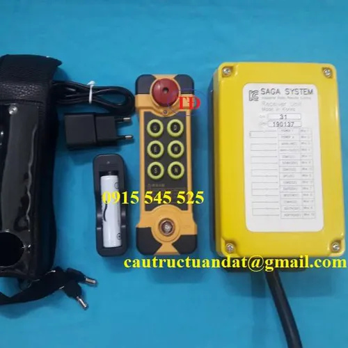 Điều khiển từ xa cầu trục loại sạc pin