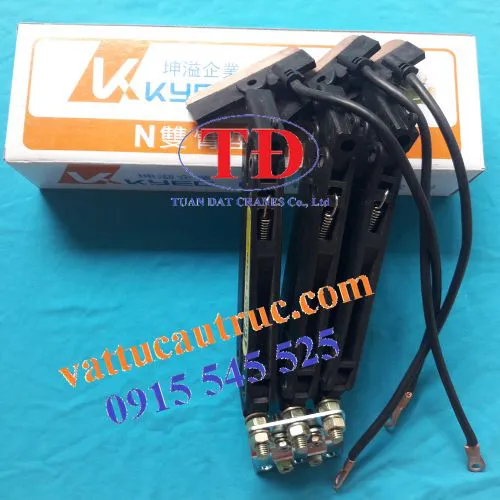 Mẫu chổi tiếp điện 3P 60A thông dụng nhất