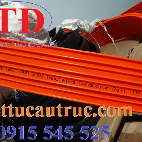 Ray điện 4P-50A cho cầu trục
