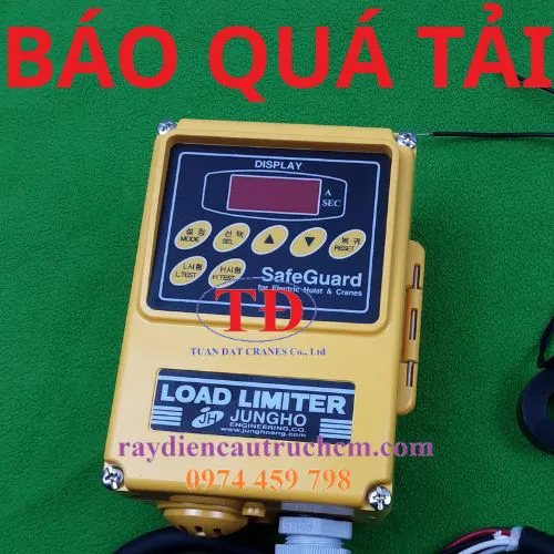 Thiết bị báo quá tải cho cầu trục.