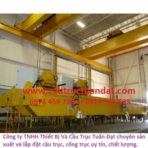 Cầu trục dầm đôi Cầu trục dầm đôi