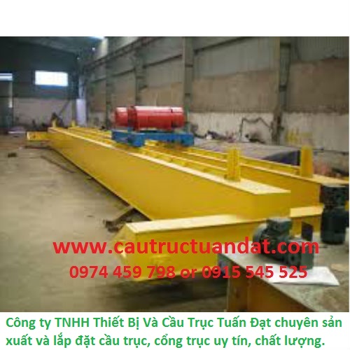 Hình ảnh cầu trục Công ty Tuấn Đạt sản xuất Hình ảnh cầu trục Công ty Tuấn Đạt sản xuất